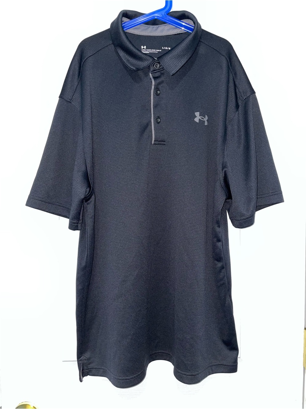 Under Armour Men's Black Performance Polo